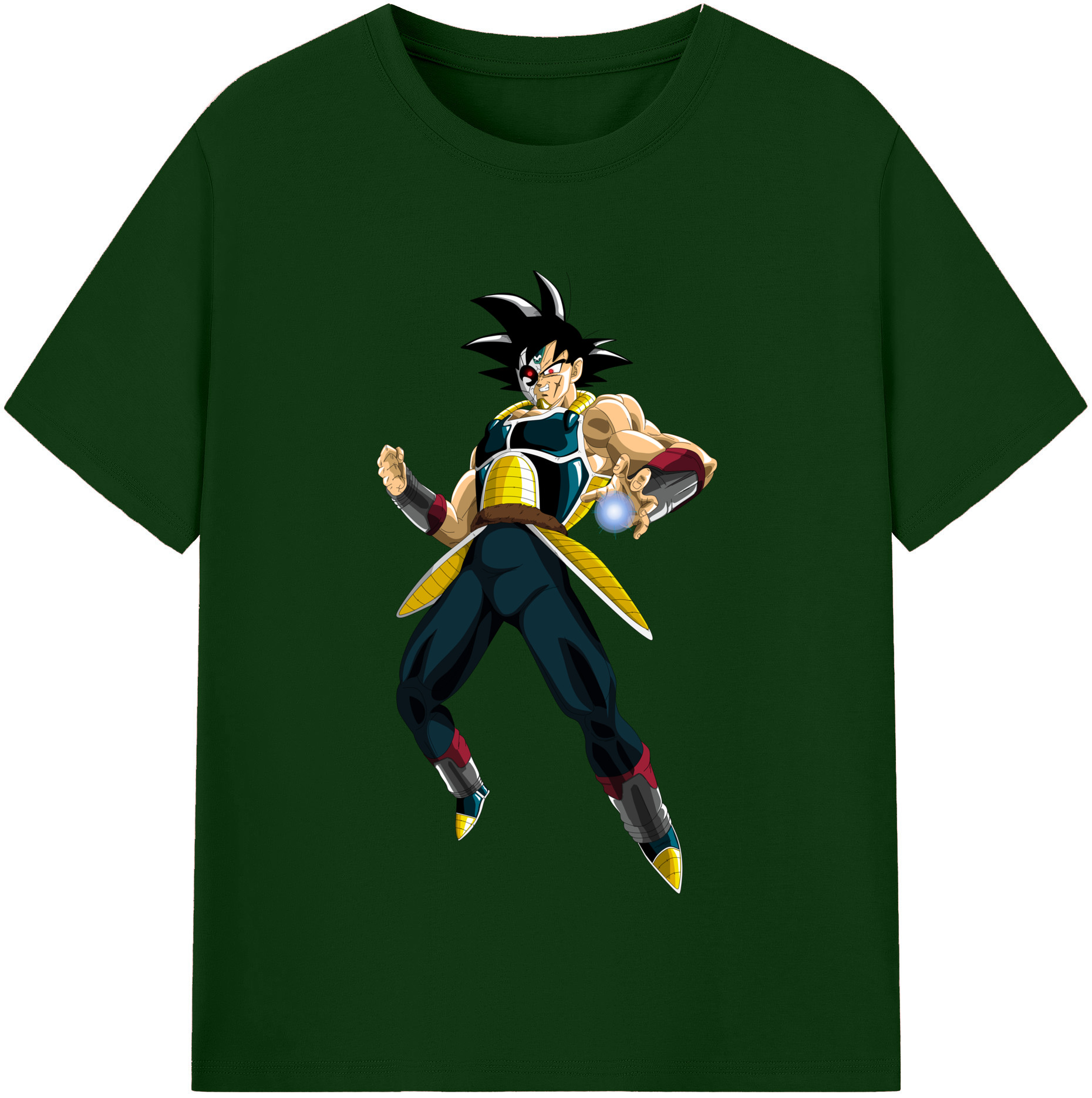 （画像用） ドラゴンボール バーダック DRAGON BALL Burdock 綿100％半袖Tシャツ（フロントプリント）